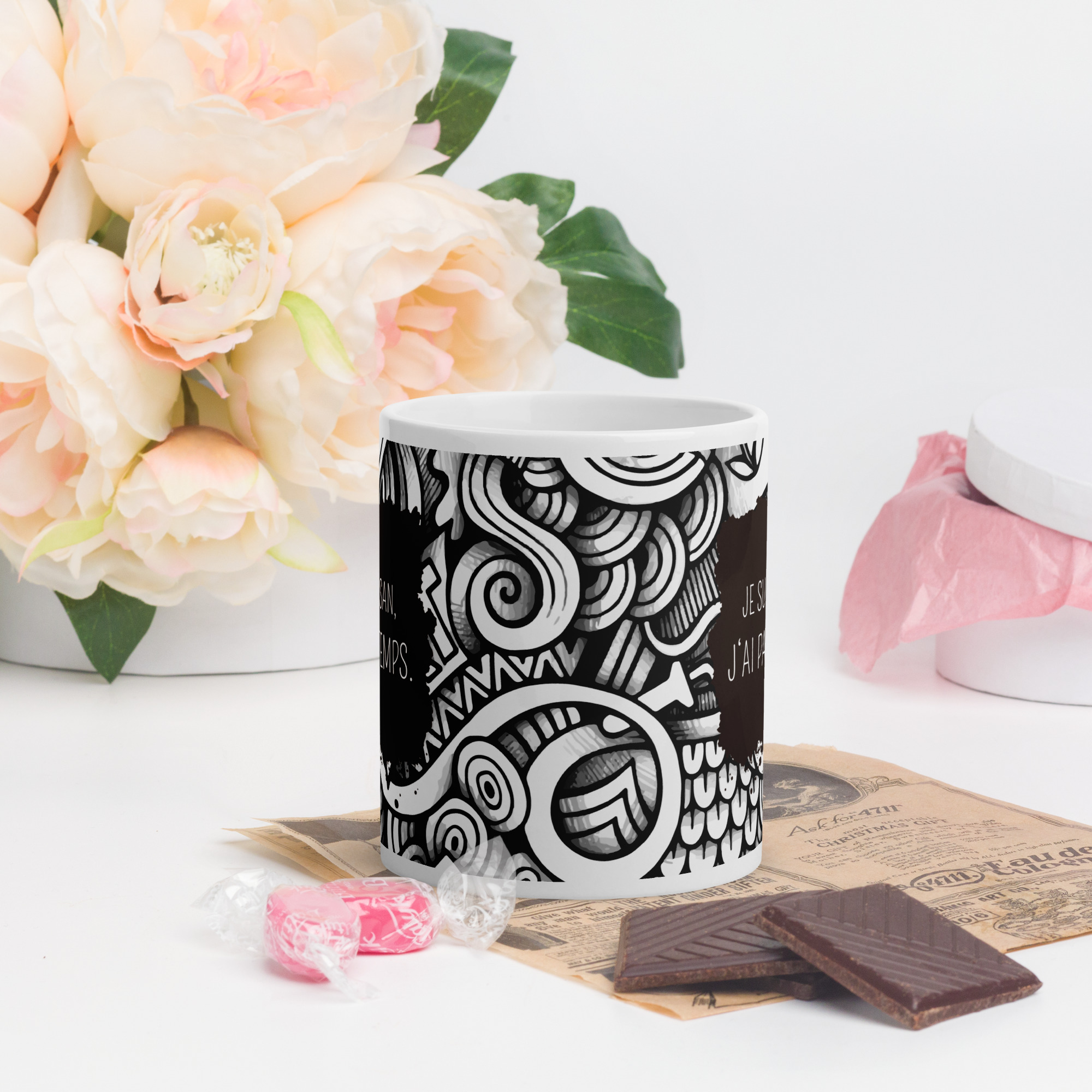 mug je suis artisan j'ai pas le temps